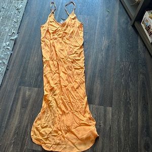 Lewis Dress in Orange Julius